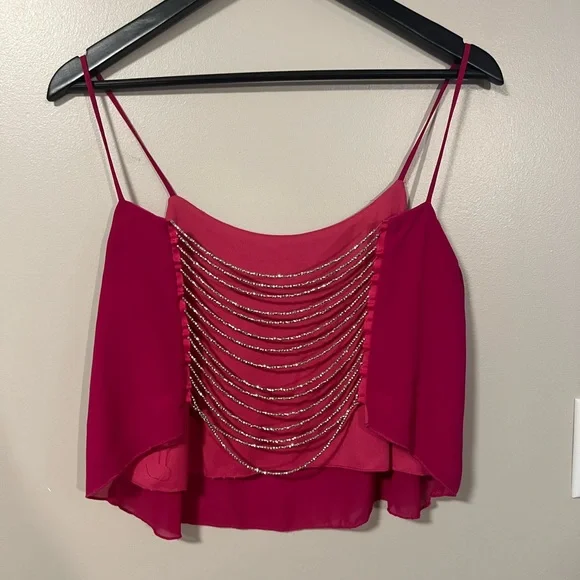 Pink Crop Top - Picture 2 of 4